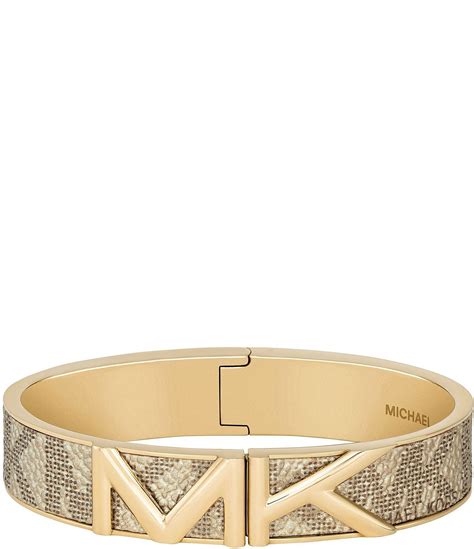 gold michael kors bangle|michael kors adjustable bracelet.